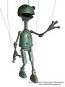 Roboter Frosch marionette