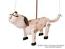 Hund holz marionette