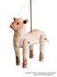 Schaf holz marionette