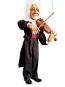 Geiger musikant professioneller Holz marionette, replik