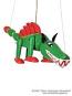 Drachen holz marionette