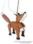 Fuchs holz marionette
