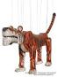 Tiger Shere Khan marionette aus holz