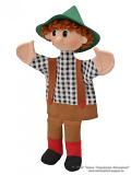 Junge Seppl Plüschtier Handpuppe