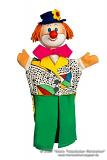 Clown Handpuppe    