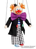 Clown Holzmarionette