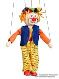 Clown Holzmarionette   