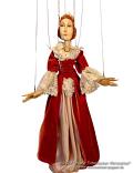 Dame Barockstil Holz marionette  