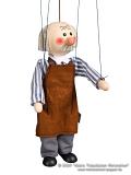 Puppenspieler Holzmarionette