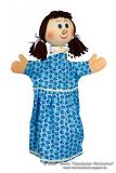 Gretel Handpuppe