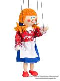 Gretel Holzmarionette   