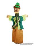 Jager von Rotkappchen Handpuppe