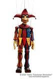 Narr Hofnarr Holz marionette