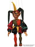 Hofnarr Holzmarionette    