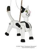 Katze holz marionette