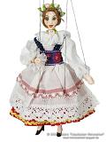 Marionette in Landestracht