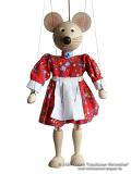 Minnie Mouse Holzmarionette