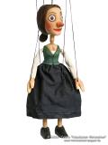 Mutter marionette aus holz