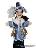 Musketier Handpuppe