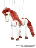 Pferd Holzmarionette  