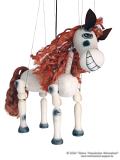 Pferd Holzmarionette