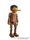 Pinocchio marionette aus Holz