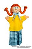 Pippi Langstrumpf handpuppe   