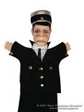 Polizei Handpuppe