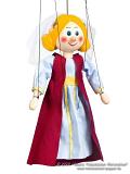 Prinzessin Holzmarionette