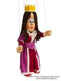 Prinzessin Holzmarionette