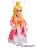 Prinzessin Holzmarionette