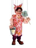 Putzfrau Rose marionette