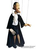 Rabbiner marionette aus holz