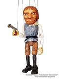 Waldräuber marionette aus holz