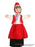 Rotkäppchen handpuppe
