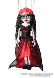 La Santa Muerte rot marionette