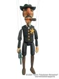 Sheriff Holzmarionette   