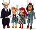 Spejbl und Hurvinek satz 4 marionetten   