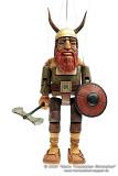 Viking Holzmarionette