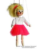 Ballerina Holzmarionette