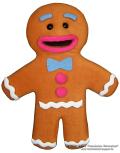 Gingerbread marionette Bauchredners