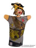 Hexe Handpuppe