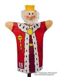 König Handpuppe