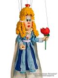 Prinzessin Holzmarionette 