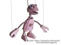 Roboter Barbi marionette