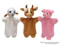 Set Tierchen Haustiere Textilhandpuppen