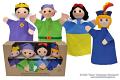 Set Handpuppen Schneewittchen Textilhandpuppen