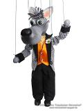 Wolf Holzmarionette